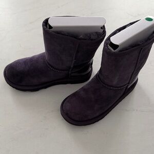 UGG Dark Purple Suede Boots
